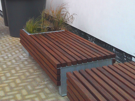Matchbox Planter Benches