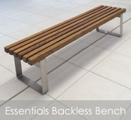 Essentials Backless Bench