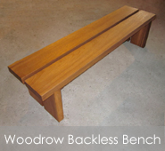 Woodrow Backless Bench